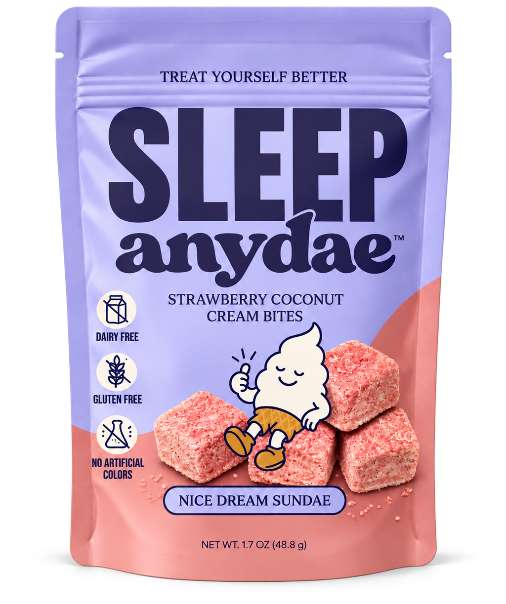 SLEEP Strawberry Coconut Cream Bites